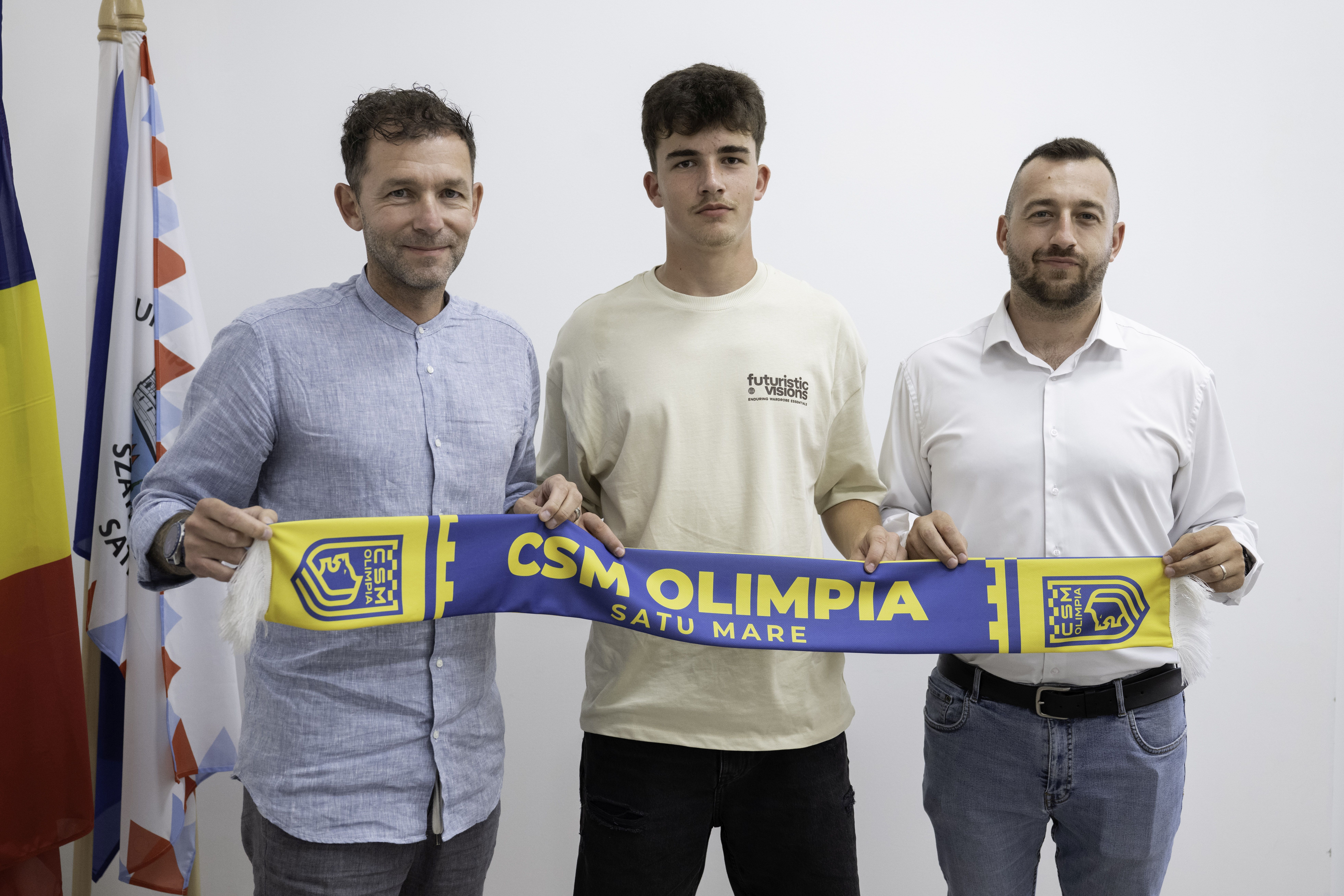 Vinerea viitoare împlinește 18 ani noul portar al echipei CSM Olimpia